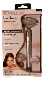 Finishing Touch Flawless Contour Vibrating Facial Roller & Massager