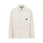 [Carhartt Wip] Carhartt Wip-Beige Drewe Chore Cotton Jacket-Uomo M STAND