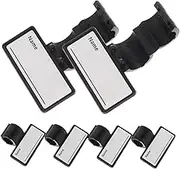 OSOLADY 6Pcs Name Tags with Labels for Easy Identification Practical Medical Name Clips for Nurses and Doctors
