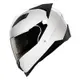 THH T840S 素色 白色 雙鏡片 雙D扣 內襯全可拆洗 全罩安全帽