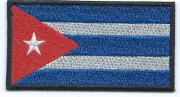 Cuba Flag Embroidered Patch Iron-on
