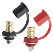 Safety Enhanced Battery Charger Post 12V DC for Reduced Short Circuits