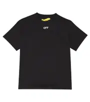 [Off-White Kids] Off-White Kids Cotton T-shirt Y 10 black