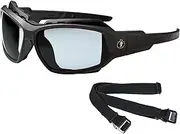 Ergodyne Skullerz Loki Convertible Anti-Fog Safety Glasses/Goggle Kit-Matte