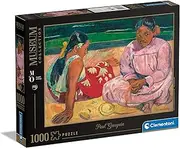 [Clementoni] 39762 - Puzzle Museum Collection - Gauguin, Femmes De Tahiti - Jigsaw Puzzle 1000 Pieces, Jigsaw Puzzle for Adults, Made in Italy, Horizontal
