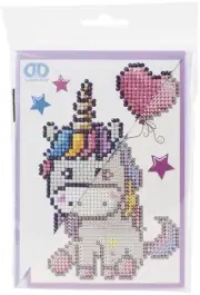 Diamond Dotz Diamond Art Greeting Card Kit 5"X7"-Welcome Baby