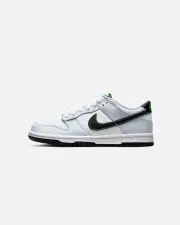 [Nike] Nike Kids' Dunk Low (Gs) White/black-football Grey - Size 6Y 6Y White/Black-foo