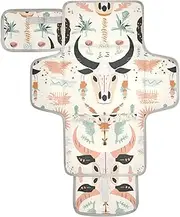 Reusable Changing Pads for Baby with Tissue Pocket Diaper Changing pad Travel Lightweight & Foldable Changing Station
