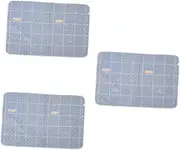 3pcs Matress Protector Pads Waterproof Soft Washable Large Size for Elderly Adults Toddlers