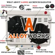 3 Row Radiator Shroud Fan For 1967-1970 Ford Mustang Mercury Cougar Base XR-7 V8 (for: Ford)