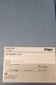 FENDY CIRCUIT BOARD by Dräger.