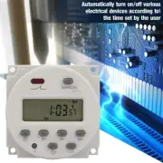 Timer Switch AC/DC 12V LCD Digital Display Programmable Timer Switch Relay