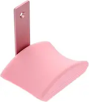 STOBAZA Headphone Stand Headphone Storage Rack Headphones Holder Headphone Holder Headset Stand Computer Holder for Desk Headset Holder for Desk Headset Hook Headset Hanger Pink Silica Gel