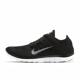 NIKE 耐吉209 男運動鞋FREE 4.0 FLYKNIT 慢跑 赤足 編織 訓練 黑 631053001