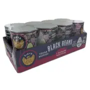 Siete Vegan Refried Black Beans, 16 Ounce Cans (Pack of 8)