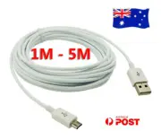 Heavy Duty Micro USB Data Sync Charge Cable Cord For Telstra 4GX Buzz T80 Fit 4G