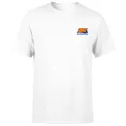 Back To The Future 35 Hill Valley Front Men's T-Shirt - White