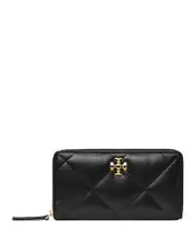 Tory Burch Kira Diamond Quilt Zip Continental Wallet