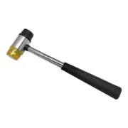 40mm Double Face Soft Tap Rubber Mallet Hammer 13 Inch Long Hand Tool