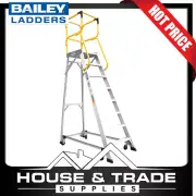 Bailey Platform Ladder Order Picker 2.2m Industrial Aluminium LADDERWELD FS13879