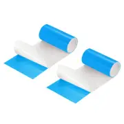 2Pcs Inflatable Patch Repair Kit 4" x 492 Ft, TPU Pool Patches Repair Tape, Blue