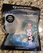 TaylorMade The Vault Holiday Blade Putter Head Cover Limited Edition Christmas