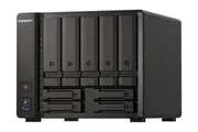QNAP 9-Bay Ryzen V1500B Quad-Core 32GB SODIMM Tower NAS [TS-H973AX-32G]