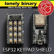 Lonely Binary ESP32 128Mbit I2C Matrix Keypad Keyboard Shield for Arduino IDE