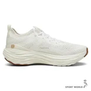 Puma 慢跑鞋 男鞋 緩衝 回彈 ForeverRun NITRO™ Knit 米白 37913909