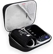 BOVKE Carrying Case Travel Bag for Omron 10 Series BP785N / BP786 / BP786N Wireless Upper Arm Blood Pressure Monitor Cuff,Black
