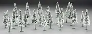 Bachmann 32154 5-6" Pine Trees with Snow