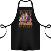 RPG Yeah We Like to Party Role Playing Game Cotton Apron 100% Organic