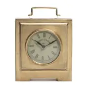 Antique Style Gold Colonial Table Clock. Office decor
