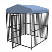 PawHub Large Heavy Duty Dog Cage Kennel Metal Hutch Pet Crate 180cm High