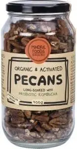 Mindful Foods Pecans Organic & Activated 420g