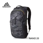 -滿3000免運-[雙和專賣店]GREGORY 20L多功能背包/NANO/GG111499/黑林地迷彩