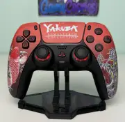 Japanese Yakuza Gang - RGB LED - Custom Wireless Controller for PS5 Or PC
