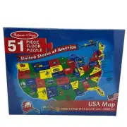 Melissa & Doug United States Floor Puzzle Large Piece