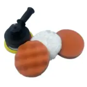 Electric Car Polisher Machine Electric Polisher Waxing Machine 5 Bonnets Pads