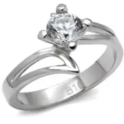 Wedding Rings for Women Engagement Cubic Zirconia Promise Ring Set for Her TK063