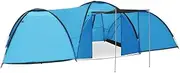 8 Person Camping Tent, Dome Outdoor Shelter with Storage Bag for Backpacking, Beach, & Family Camp - Quick, Waterproof, Portable Igloo Tent