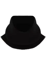 Totême Ribbed Cashmere Snood - Black ONE SIZE