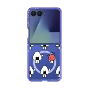 Galaxy Z Flip7 Impact Magnetic Case Onigiri&Umeboshi Monogram by FURIIRAKUN
