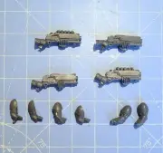 Warhammer 40K Black Templars Upgrade Sprue Neophyte Scouts Shotguns