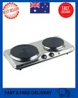 Electric Portable Dual Hot Plate Cooktop Cooker Kitchen Hotplate Camping