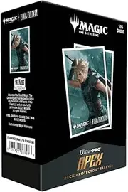 Ultra PRO - Final Fantasy x Universes Beyond Cloud, Ex-Soldier 105ct APEX Deck Protector™ Sleeves for Magic: The Gathering | Trading Card Accessories, Collectible Card Game Gear
