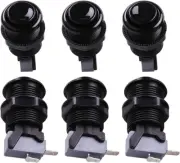 6 Pcs/Lot HAPP Type Standard Arcade Push Button with Microswitch for Mame/Jamma/