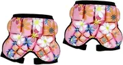 2 Pcs Impact Shorts for Boys and Girls Snowboarding Skiing Snow Pants Hip Pad Child Protective