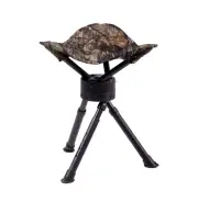 AMERISTEP Portable Folding Design Hunting Lightweight Tripod Swivel Stool Mo