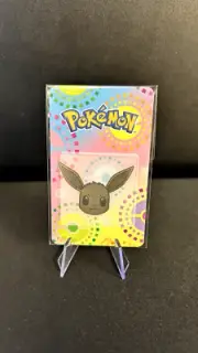 Eevee 24k Gold Plated Metal Sticker Pokémon 2024 Striking Candy